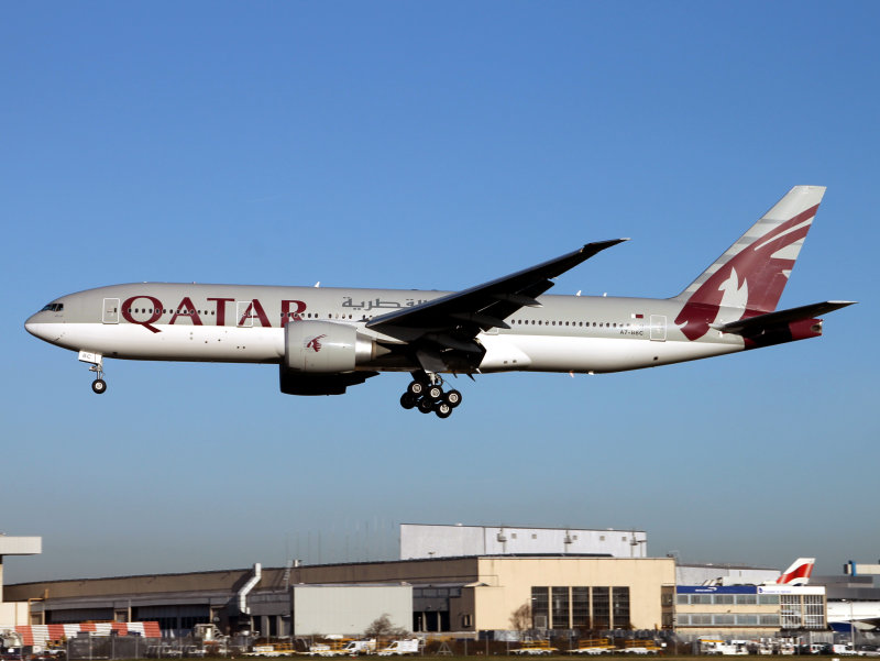 B777-200  A7-BBC  