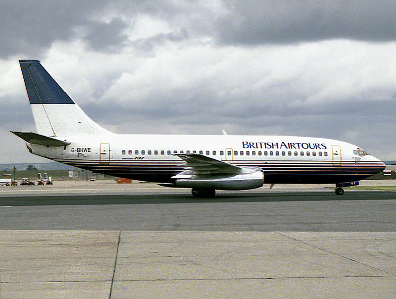 B737-200  G-BHWE  