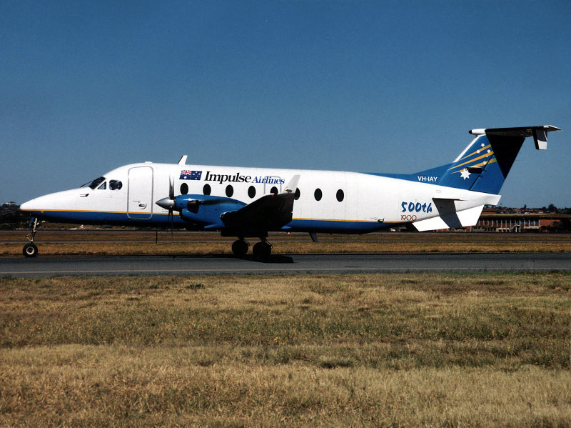 Beechcraft Be1900D  VH-IAY 