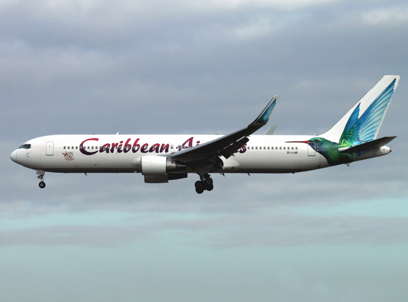 B767-300  9Y-LHR 