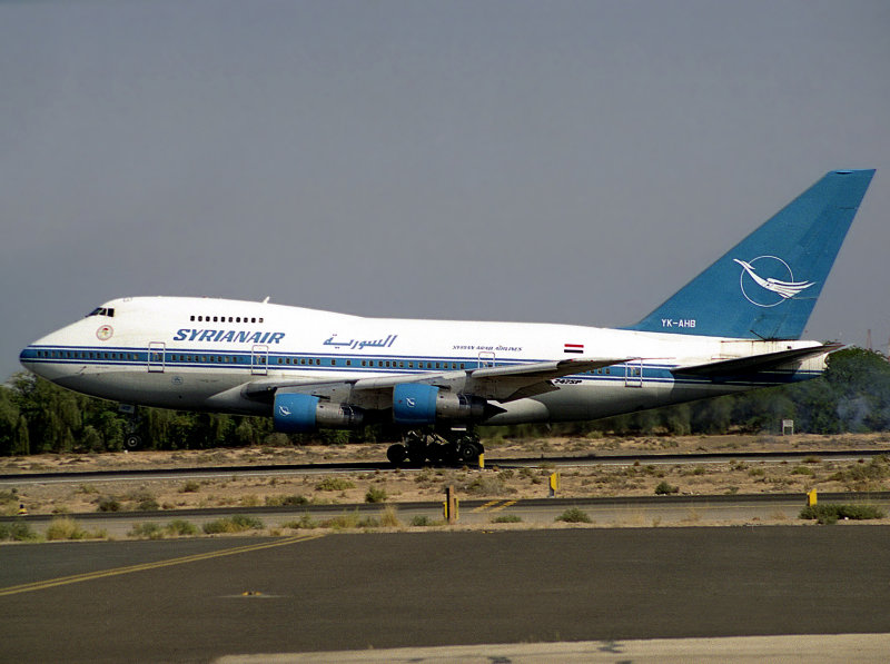B747-SP  YK-AHB  