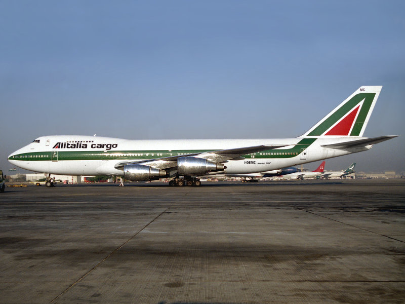 B747-200F  I-DEMC   