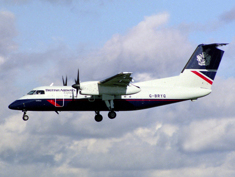 DHC8-200  G-BRYG  