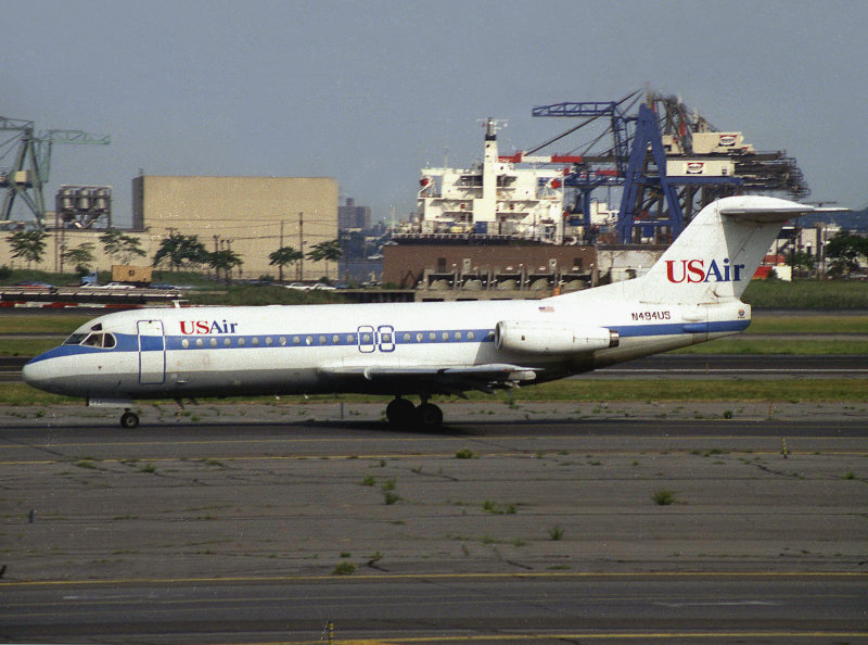 FK-28-400  N454US  
