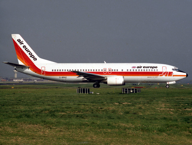 B737-400  G-BPKE  