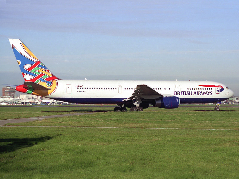 B767-300  G-BNWV  