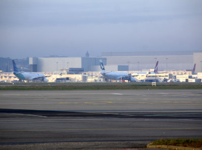 TLS General view over the Airbus & ATR production facility..