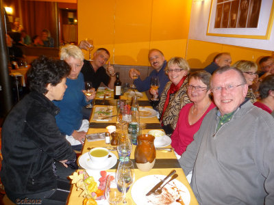 Blandine, Nathalie, Olivier, Dan, Stephanie, Chris and Pete