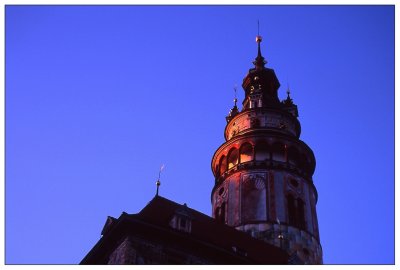 Last Glimpse of Light on Upper Castle