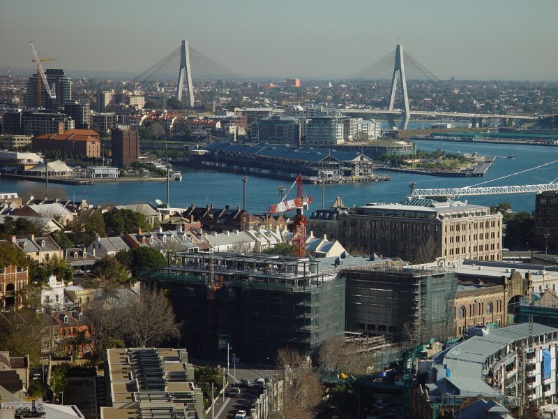 Millers point, Pyrmont and the Anzac Bridge