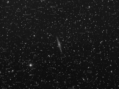 NGC 891 Annotated (Luminance/SBIG ST-8300M)