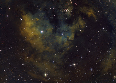NGC 7822 (SII-HA-OIII SBIG ST-8300M) aka CED 214