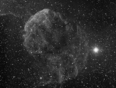 IC443 - The Jellyfish Nebula (Ha/SBIG ST-8300M)