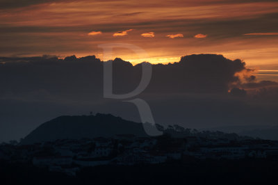 A Pederneira e o Monte de São Brás em 13 de dezembro de 2012