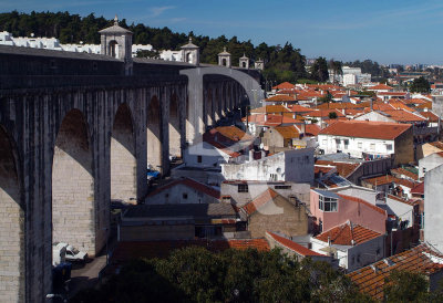 O Bairro da Liberdade e o Aqueduto