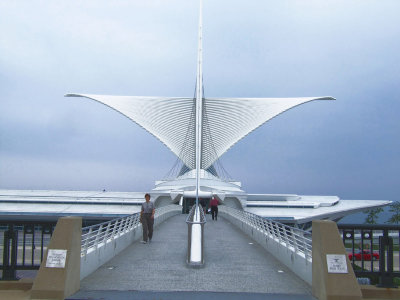 West to East View Milwaukee Art Museum