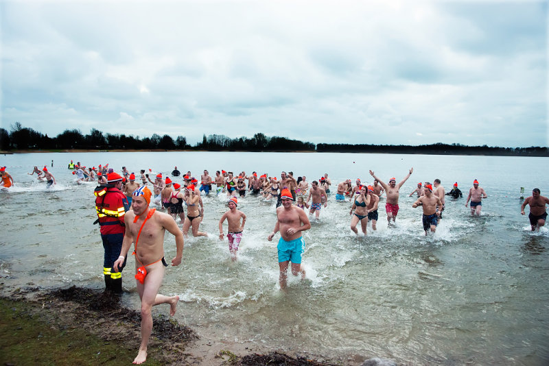 Nieuwjaarsduik Hagestein