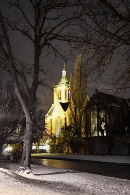 Winteravond bij de Grote Kerk