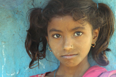 Meisje  Chhattisgarh India