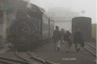 Toy train  Darjeeling  Nord India