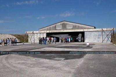 2012 - restored Nike Hercules missile in barn #3 at the former Nike Hercules site HM-69 in Everglades National Park