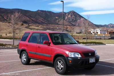 2012 - Don's 1998 Honda CR-V at Wilson Ranch Park, Colorado Springs