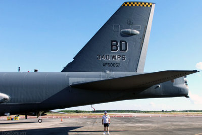 November 2012 - Don Boyd and USAF Boeing B-52H-155-BW Stratofortress #AF60-0057 at Homestead Air Reserve Base