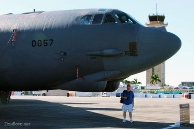 November 2012 - Kev Cook and USAF Boeing B-52H-155-BW Stratofortress #AF60-0057 at Homestead Air Reserve Base