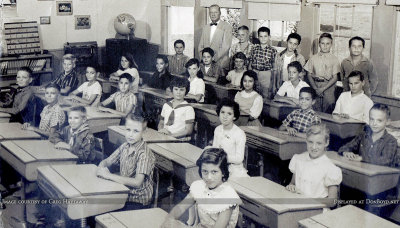 1958-59 - Mr. Willard Chinn's 5th grade class at Palm Springs Elementary School, Hialeah