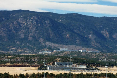 2012 - the Air Force Academy stadium, cadet classrooms and cadet chapel