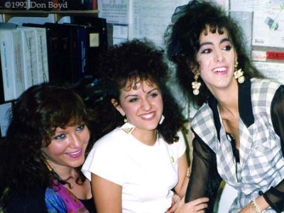 1992 - Sheryl Kutun, Teresa Masson and Susy Gonzalez