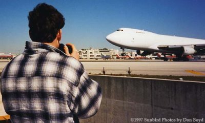 1997 - the annual airfield tour that I gave at MIA every January in conjunction with the Eddy Gual Slide Orgy
