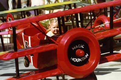 1979 - Karen at Magic Mountain, California