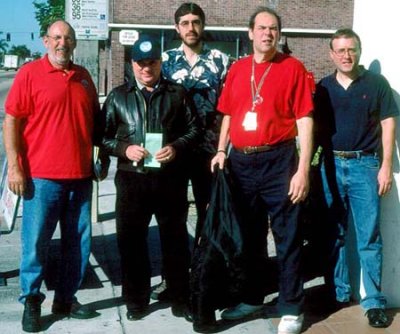 2003 - Don Levine, Bob Shane, Greg Drawbaugh, Phil Glatt and Bill Demarest