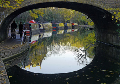 Along Regent's Canal...in the Autumn...