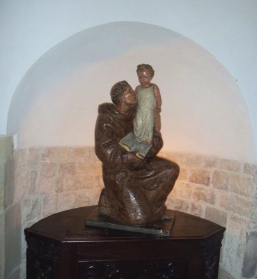 STATUE IN ST ADALBERT'S CHURCH