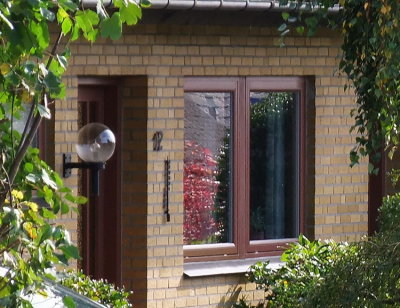 Reflection in a window