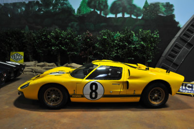 1966 Ford GT40 Mk II, raced in 1966 24 Hours of Le Mans, part of Simeone Foundation Automotive Museum collection (9989)