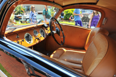 1936 Delahaye 135M SWB Competition Coupe by Figoni & Falaschi, owned by James Patterson of Louisville, KY (4096)