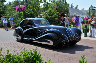 The Elegance at Hershey Best of Show, 1936 Delahaye 135M SWB Competition Coupe by Figoni & Falaschi (4815)