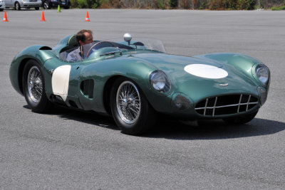 Stirling Moss & Jack Brabham won the 1958 Nurburgring 1000 km race with this 1958 Aston Martin DBR1, chassis no. DBR1/3. (4858)