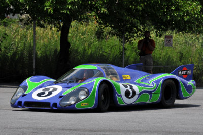 This 1970 Porsche 917 LH, chassis no. 917-043, finished second in the 1970 24 Hours of Le Mans. Another 917 won the race. (4902)