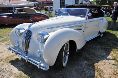 1948 Delahaye 135M Cabriolet by Figoni & Falaschi, owned by Ed Windfelder, Baltimore, MD (6673)