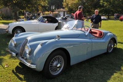 1954 Jaguar XK120 Roadster, owned by Richard Wolfinger, Stevensville, MD (7043)