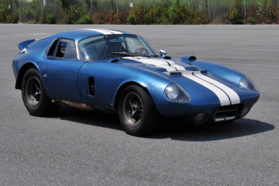 1964 Shelby Cobra Daytona Coupe. A restored 1965 version was sold in 2009 for $7.25 million ($7.685 million all in). (4932)