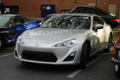 2013 Scion FR-S, known outside North America as Toyota GT86 or simply 86; nearly identical twin of the Subaru BRZ (4552)