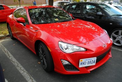 2013 Scion FR-S, known outside North America as Toyota GT86 or simply 86; nearly identical twin of the Subaru BRZ (4558)
