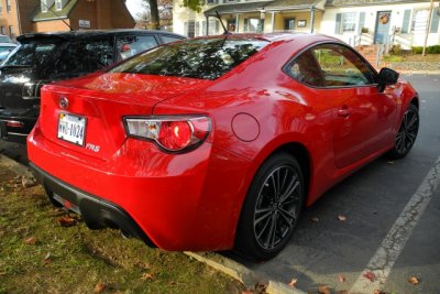 2013 Scion FR-S, known outside North America as Toyota GT86 or simply 86; nearly identical twin of the Subaru BRZ (4561)