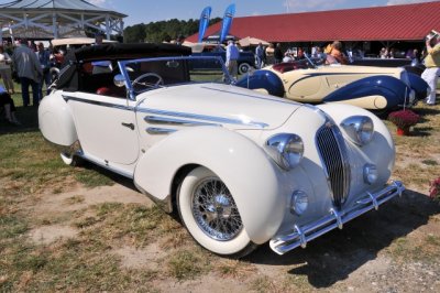 1948 Delahaye 135M Cabriolet by Figoni & Falaschi, owned by Ed Windfelder, Baltimore, MD (6681)