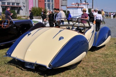 1937 Delahaye 135M Roadster by Figoni & Falaschi, owned by Malcolm Pray, Greenwich, CT (6730)